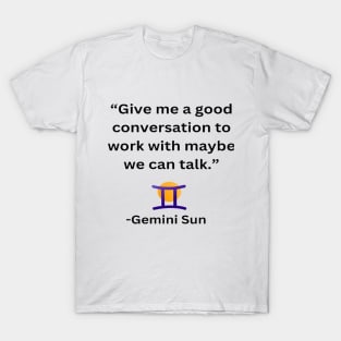 Gemini Sun T-Shirt